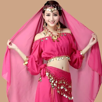 Brušný Tanec Kostým Nastaviť Bellydance Profesionálne Bollywood Kostýmy Ženy Sukne Plus Veľkosť Dospelých Indické Šaty Pre Tance