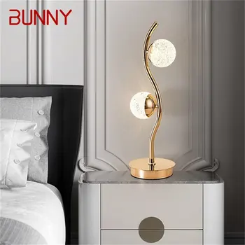 BUNNY Nordic Kreatívne Podlahy Lampy, Osvetlenie Moderné Mrazené Loptu LED Dekoratívne pre Domáce Obývacia Izba