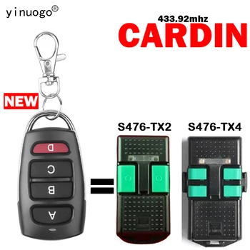 CARDIN S476-TX2 S476-TX4 Garáž na Diaľkové Ovládanie Dverí Otvárač 433.92 MHz Pevný Kód Klon Brány Otvárač CARDIN Diaľkové Ovládanie, Garáž