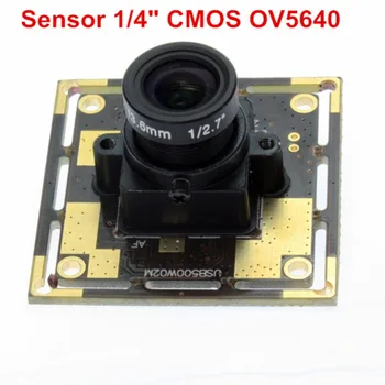 Cmos 5MP USB Modul Kamery OV5640 Senzor Surveillance Camera 2592 X 1944 High Speed HD formáte mjpeg 30fps na 1280P s 3.6 mm Objektív