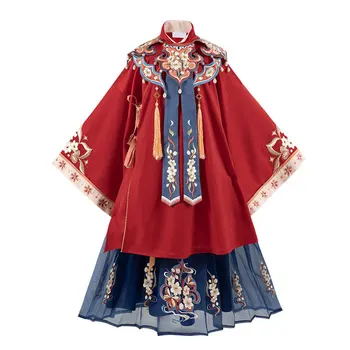 Dievčatá Čínsky Štýl Hanfu Princezná Šaty Deti Tradičné Retro Orientálne Oblečenie Set Sa Deti Tang Vyhovovali Víla Cosplay Kostým