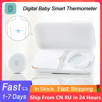 Digitálny Baby Smart Teplomer Klinický Teplomer Accrate Merania Konštantné Monitor High Temprature Alarm