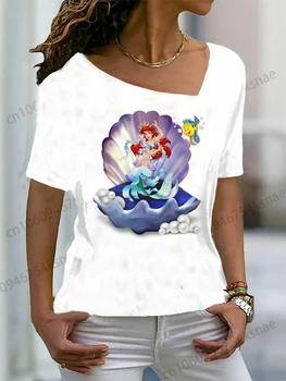 Disney Y2k kórejský dámske Oblečenie pre Ženy, Y 2k Vintage T-shirts Nadrozmerná Žien T-shirt Harajuku Top Módne Ženské Oblečenie