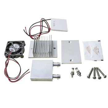 DIY Kit TEC1-12706 Thermoelectric Peltier Modul Vody Chladič Chladiaci Systém, 60W