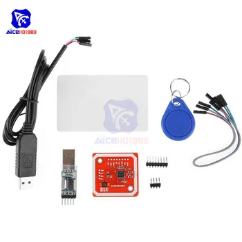 diymore PL2303HX Stiahnuť Kábel PL2303 USB TTL Modul PN532 NFC RFID Užívateľ Auta Plné Šifrovanie Kópiu Čitateľ, Spisovateľ Režim IC Karty
