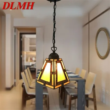 DLMH Retro Prívesok Svetlo Moderné LED Tvorivé Lampy, Svietidlá, Dekoračné Pre Domáce Obývacia Jedáleň