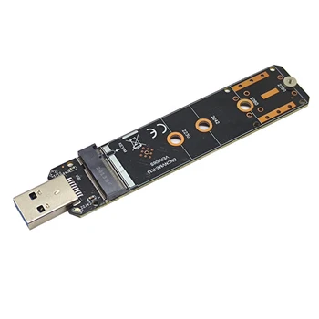 Domov Converter M 2 SSD Gen USB3.1 NVME Profesionálny USB Adaptér, Počítač Dual Protokol 10Gbps Rýchlosť Univerzálne Príslušenstvo