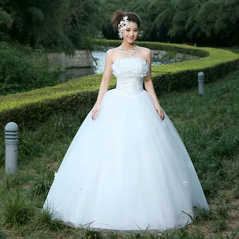 doprava zadarmo 2016 sweet rose uzáver princezná svadobné šaty zľava plne korálkové vlastné svadobné šaty formálne šaty princezná