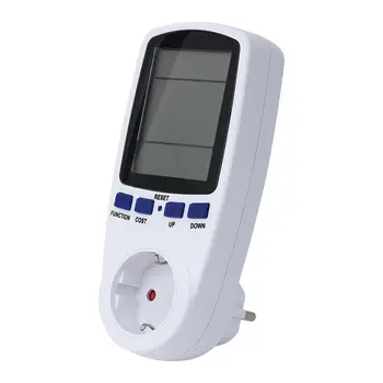 EÚ Pripojte Digitálny Napätie Wattmeter Moc Analyzer Elektronické Power Meter Energie Meter Automatický vypínač Kwh