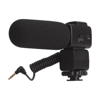 F19C Na fotoaparát Kondenzátorových Mikrofónov pre DSLR Kamery, Streaming Nahrávanie