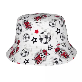 Futbalové Lopty Futbalové Vedierko Hat pre Unisex Letné Cestovanie Slnko Klobúk Bežné pre Vonkajšie Športové Rybárske Čiapky Getaway pokrývku hlavy