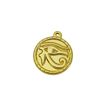 Grécky Eye of Horus Prívesok z Nehrdzavejúcej Ocele Kole Oči Prívesok Charms pre Ženy, Mužov DIY Náhrdelník Náramok Náušnice Šperky Remeslá
