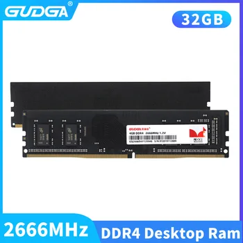GUDGA DDR4 Ploche Pamäte Ram 2666Mhz 32GB DDR4 PC Pamäte RAM Memoria Modul Ploche Počítača Pamäť RAM na Používanie POČÍTAČA