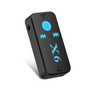 Horúce Auto USB Bluetooth-kompatibilné Aux Prijímač, Adaptér, Mp3 Hudobný Prijímač Podpora TF Kariet Aux Audio súprava Handsfree Súprava do Auta A2DP Stereo