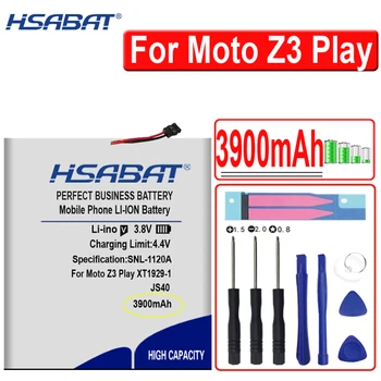 HSABAT 3900mAh JS40 Batérie pre MOTOROLA Moto Z3 Hrať XT1929-1 XT1929-4 XT1929-5 XT1929-6 XT1929-8