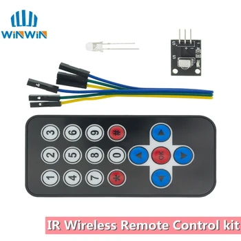 Infračervený IR Bezdrôtové Diaľkové Ovládanie Modulu Súpravy DIY Kit HX1838 Pre Arduino Raspberry Pi