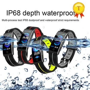 ip68 reálne plávať Bluetooth Smart Náramok Nepremokavé Srdcovej frekvencie, Krvného Tlaku Monitor hovor Pripomienka Smart Pásmo pre iphone 6plus