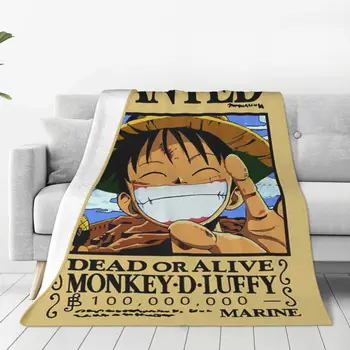 Japonské Anime Úsmev Fleece Hodiť Deka Japonsko, Manga, Prikrývky na Posteľ Vonkajšie Ľahký Tenký posteľná bielizeň Hody