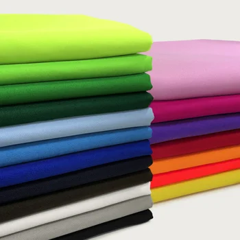 Jednofarebné 100% Polyester Taffeta Nepremokavé tkaniny Tkaniny PVC náterom Pre Pršiplášť Stan Zástera o DIY Metrov