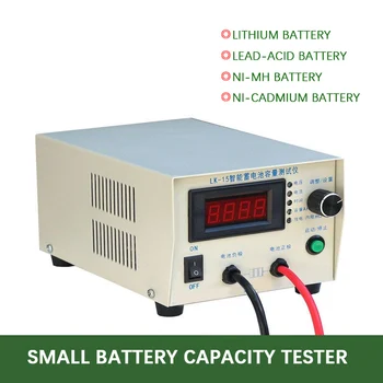 Kapacita batérie tester vypúšťanie nástroj 1,5 V-18V lithium batérie olovené batérie vnútorný odpor detekcie nástroja