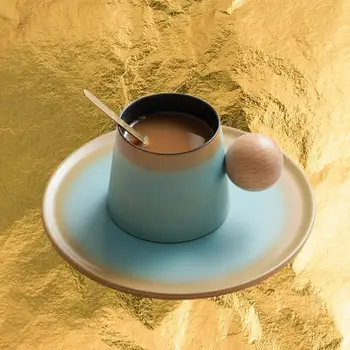 Keramické Šálku Kávy Nastavenie: Pozdvihnúť Svoj Popoludňajší Čaj Skúsenosti s Estetickú Hodnotu pre Domáce Použitie