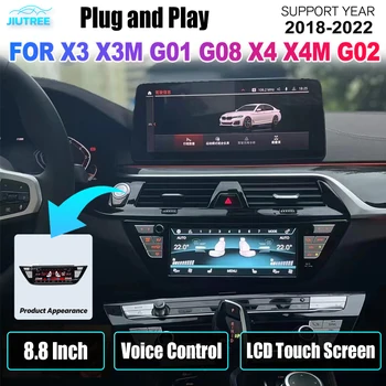 Klimatizácia Klíma Doska Pre BMW X3 X3M G01 G08 X4 X4M G02 2018-2022 AC Panel LCD Dotykový climate Control Panel Obrazovky