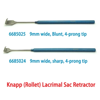 Knapp (Rollet) Lacrimal Sac Retractor