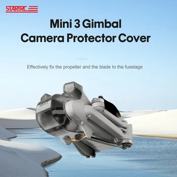 Kryt objektívu pre DJI Mini 3 Drone Gimbal Fotoaparátu, Snímača Ochranné Spp ochranný Kryt Anti-glare Kapucňou Pre DJI Mini 3 Príslušenstvo