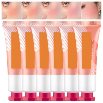 Kvapalina Červená 6 Farby Dostupné A Ľahko Použiteľné Červená Očné Tiene Ľahké Mlieko Blur Stick Mini Japonský Make-Up Produkty