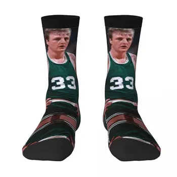 Larryss A Birdss 2023 Basketbalové Hviezdy (12) Kontrast farby ponožky Batohu Elastické Ponožky Sarkastický, Vtipný Obrázok Vintage