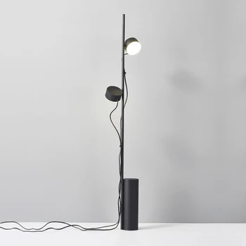 Led Žiarovka Svetla Nordic Minimalistický Kreatívny Dizajn Poschodí Obývacia Izba Domova Stojaci Vnútorné Osvetlenie Spálne Posteli