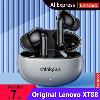 Lenovo XT88 Bluetooth 5.3 Slúchadlá TWS Bezdrôtový Heahphones Zníženie Hluku Touch Ovládania Slúchadlá HiFi Stereo Bass Music Headset