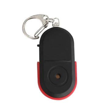 Mini Anti-Stratil Whistle Key Finder Bezdrôtový Alarm Smart Tag Key Locator Keychain Tracker Whistle Zvuk LED Svetlo Tracker