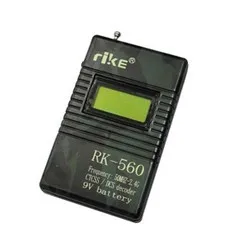 Mini frequency counter,CTCSS/DCS dekodér ,Ručné Prenosné Frequency Counter RK560 rozsah: 50MHz ~~ 2,4 GHz