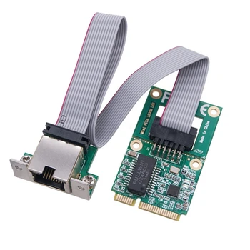 Mini PCI-E Karty 1000Mbps Gigabit Ethernet NIC Adaptér RTL8111F Lan Karty Dropship