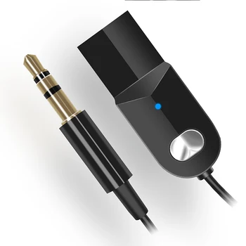 Mini USB Prijímač Stereo Bluetooth-kompatibilné 5.0 USB Adaptér 3,5 mm AUX Pre TV, PC Slúchadlá Auto Dropshipping