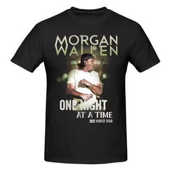 Morgan Wallen T-Shirt Čierna Unisex Pre Mužov, Ženy