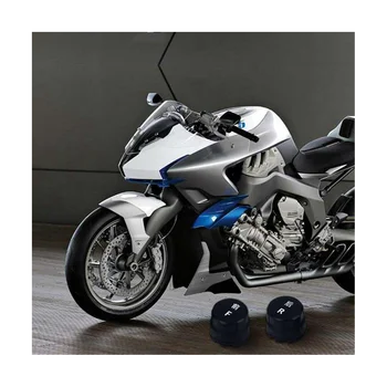 Motocykel Tlaku V Pneumatikách Monitora Externý Mobilný Telefón, Bezdrôtová App Lokomotíva Detekcie Všeobecné Alarm