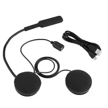 Motocyklové Prilby Bluetooth Headset, Handsfree Slúchadlá Hovoru Slúchadlo Mikrofón, Prehrávač Hudby Reproduktor