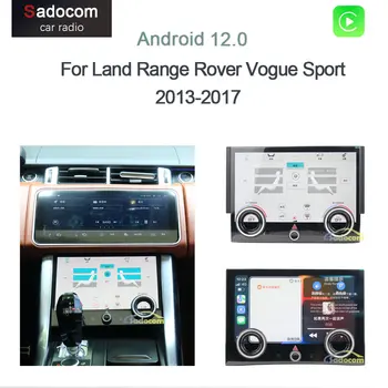 Na Pozemku Range Rover Vogue Šport L405 roky 2013-2017 AC Panel Vzduchu Dotykový LCD Displej Stave Ovládanie Klímy Rada