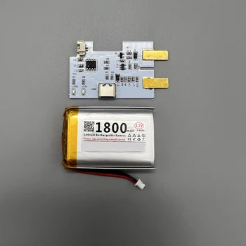 Nabíjateľná Batéria Modul 1800mAH Li-ion USB-C Pre Game Boy Advance Pre GBA Lítiové Batérie, Mod