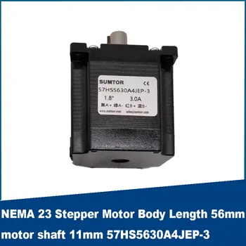 NEMA 23 Stepper Motor 4-viesť CNC Dĺžka Tela 56mm 1.8 1.2 stupeň Nm, 3A Motor Jednotného Hriadeľa 11 mm S drážkou pera CE, Rohs CNC Držiak Motora