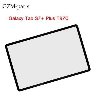 Nieuw Predné Glas (Geen Dotyk Digitalizátorom.) vonkajší Displej Lcd Panel Voor Samsung Galaxy Tab S7 + Plus T970 T975 T976 T978 Vervanging