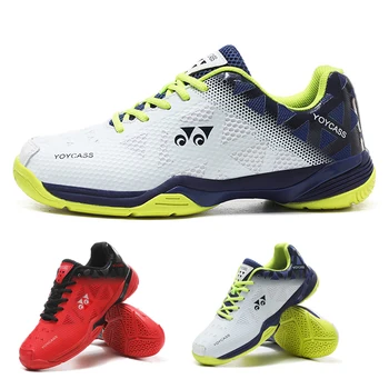 Nové bedminton topánky Vonkajšie priedušné topánky na tenis Non-slip športové topánky Pár profesionálnej súťaži športová obuv