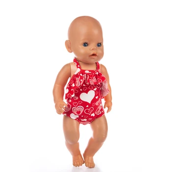 Nové Bikiny Doll Oblečenie vhodné Pre 43 cm baby Doll oblečenie reborn Bábiky Príslušenstvo