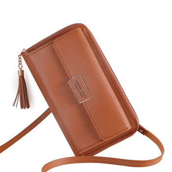 Nové Jediný ramenný horizontálnych štvorcových mobilný telefón taška pre xiao huawei iphone multi-card vrecku mini peňaženka