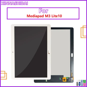 NOVÉ LCD Pre Huawei MediaPad M3 Lite 10 BAH-AL00 BAH-W09 BAH-L09 LCD Displej Dotykový Displej Digitalizátorom. Panel Montáž Časť
