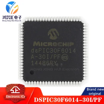 Nové/Pôvodné DSPIC30F6014-30I/PF MCU 16-bitové dsPIC RISC 144KB Flash 3.3 V/5V 80-Pin TQFP Zásobník