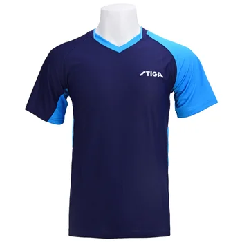 Nové Stiga Stolný Tenis Oblečenie Rýchle Suché T-shirt Športové Dresy Sportwear Oblečenie T-shirt Školenia Oblečenie