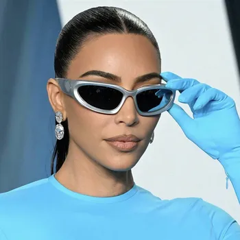 NOVÉ Y2k slnečné Okuliare Ženy Muži Dizajn Značky Zrkadlo Šport Luxusné Retro Unisex Slnečné Okuliare Mužov Ovládač Odtiene Oculos UV400